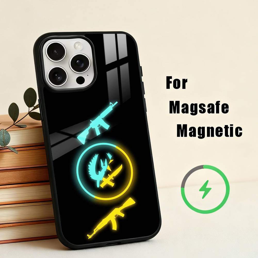 G-Game CS2 C-Counter S-S-Strikes Phone Case For iPhone 17,16,15,14,13,12,Plus,Pro,Max for Magsafe Magnetic Wireless Charging iPhone17Air
G-Game CS2 C-Counter S-S-Strikes Phone Case For iPhone 17,16,15,14,13,12,Plus,Pro,Max for Magsafe Magnetic Wireless Charging iPhone17Air