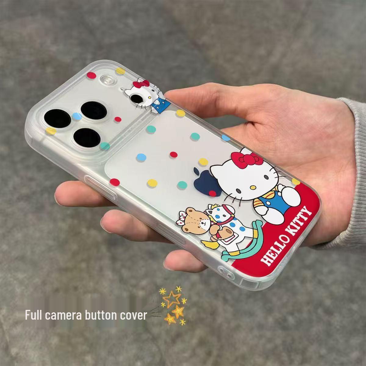 Rocking Horse Little Bear & KT Cat iPhone Case: Compatible with Apple iPhone 11/12/14/15/16/17 Pro Max, Soft & Anti-Fall, for Women iPhone 14 Pro
Rocking Horse Little Bear & KT Cat iPhone Case: Compatible with Apple iPhone 11/12/14/15/16/17 Pro Max, Soft & Anti-Fall, for Women iPhone 14 Pro