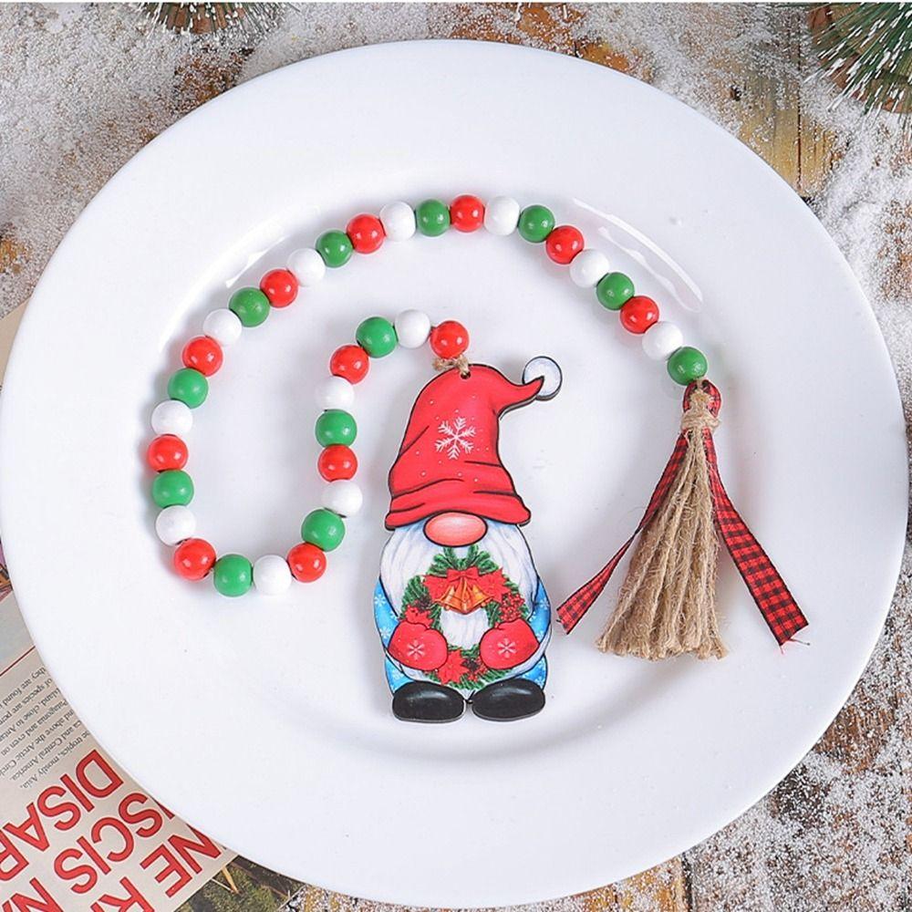 Wooden Faceless Doll Wooden Beads Santa Claus Car Pendant Funny Santa Claus Pendant Party
Wooden Faceless Doll Wooden Beads Santa Claus Car Pendant Funny Santa Claus Pendant Party