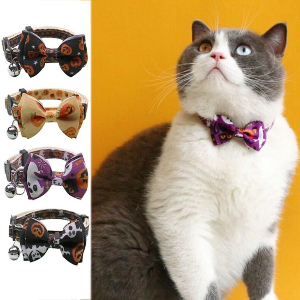 Bowknot Halloween Cat Collar With Bell Cat Pumpkin Bow Tie Kitten Pumpkin Necklace Photograph A
Bowknot Halloween Cat Collar With Bell Cat Pumpkin Bow Tie Kitten Pumpkin Necklace Photograph A