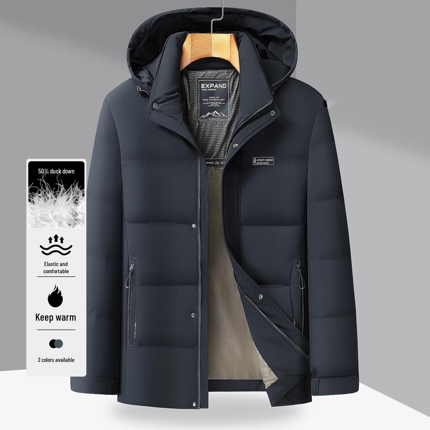 Winter 2025 Men s Plus Size Hooded Down Jacket - Thick, Warm Outerwear. 7XL 130-140kg
Winter 2025 Men s Plus Size Hooded Down Jacket - Thick, Warm Outerwear. 7XL 130-140kg