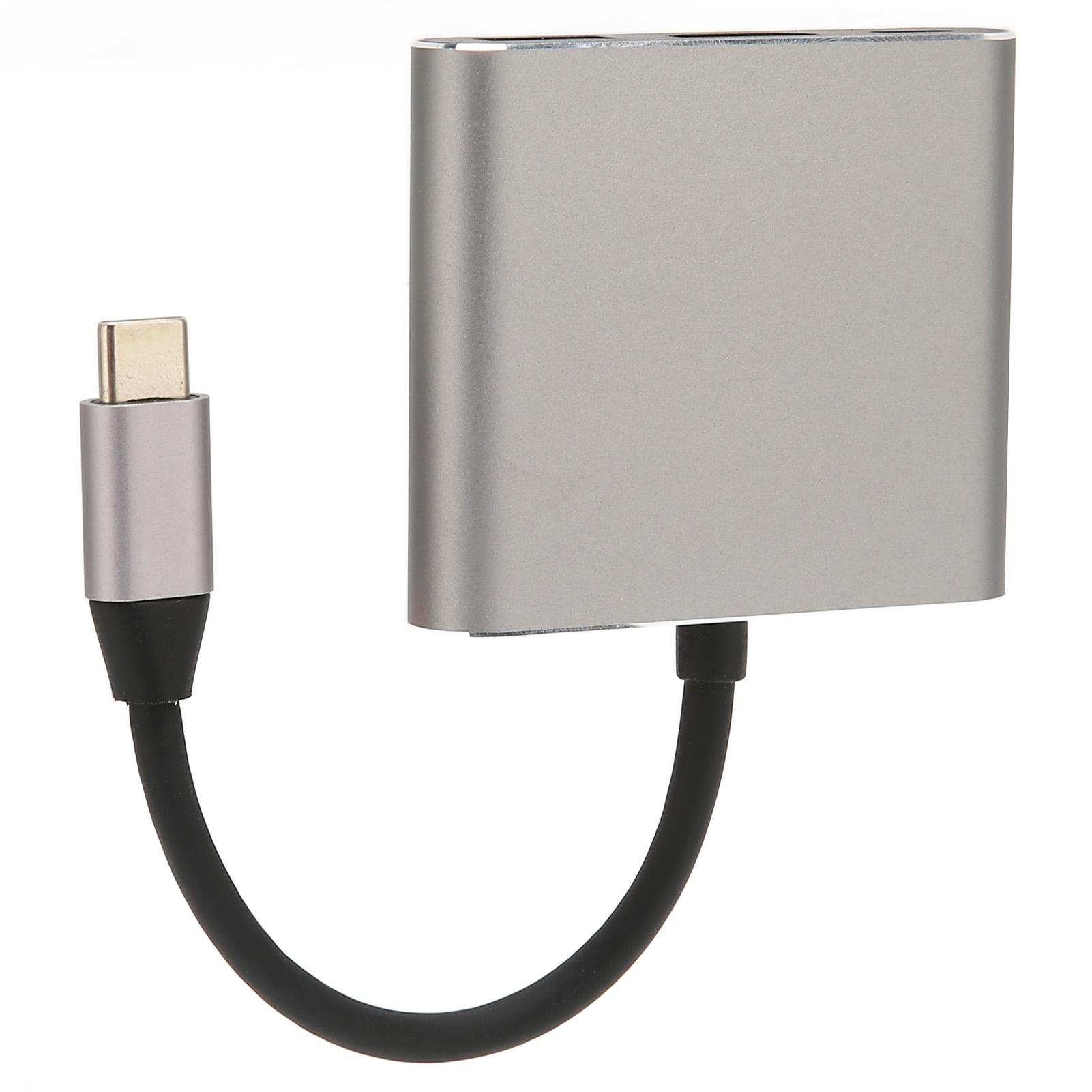 Концентратор USB C на HD Multimedia Interface 3 в 1 4K UHD 3840x2160 30 Гц Type C на HD Multimedia Interface
Концентратор USB C на HD Multimedia Interface 3 в 1 4K UHD 3840x2160 30 Гц Type C на HD Multimedia Interface