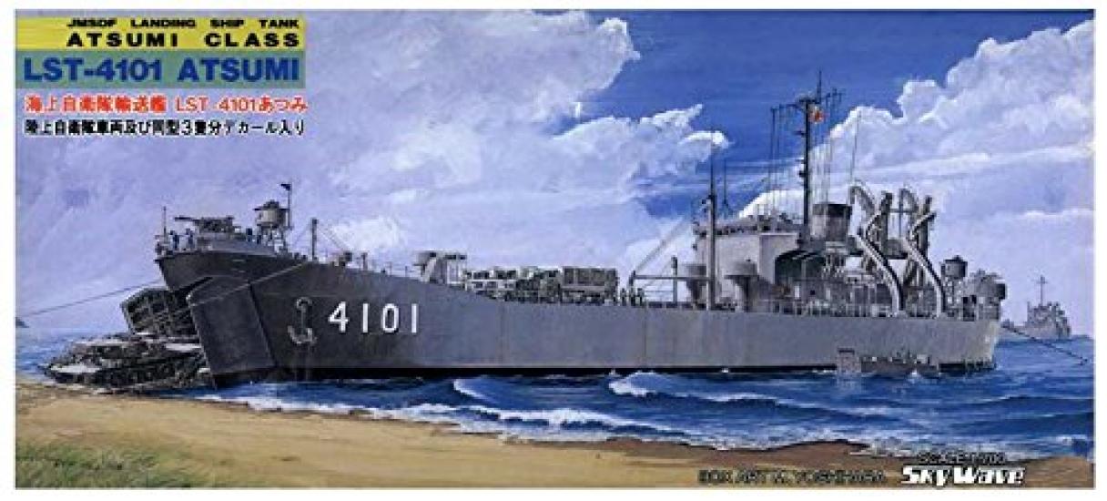 Skywave Series Japan Maritime Force Transport Ship Atsumi Plastic Model Kit J18 Pit-Road 1/700 Self-Defense LST-4101
Skywave Series Japan Maritime Force Transport Ship Atsumi Plastic Model Kit J18 Pit-Road 1/700 Self-Defense LST-4101