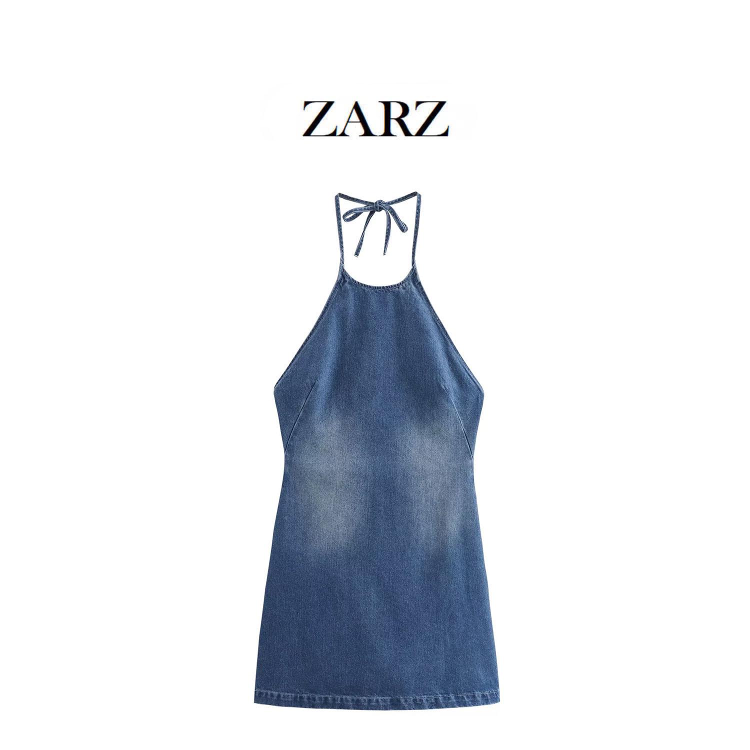ZARZ Women s Classic Versatile Denim Dress - European & American Style Small синий
ZARZ Women s Classic Versatile Denim Dress - European & American Style Small синий