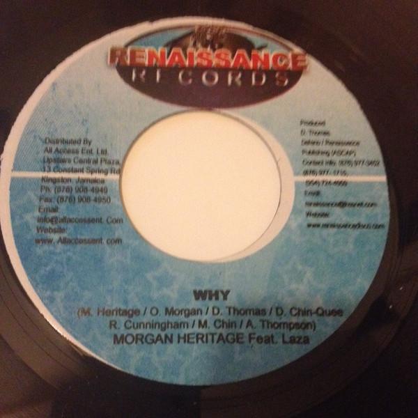 7inch Record MORGAN HERITAGE FEAT LAZA - Why NONE Renaissance Rec 2007 Jamaica Reggae, Ska & Dub Used
7inch Record MORGAN HERITAGE FEAT LAZA - Why NONE Renaissance Rec 2007 Jamaica Reggae, Ska & Dub Used