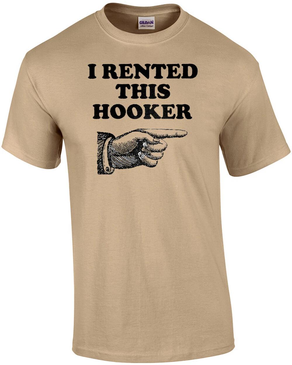 I rented this hooker - funny couple s t-shirt 4XL
I rented this hooker - funny couple s t-shirt 4XL