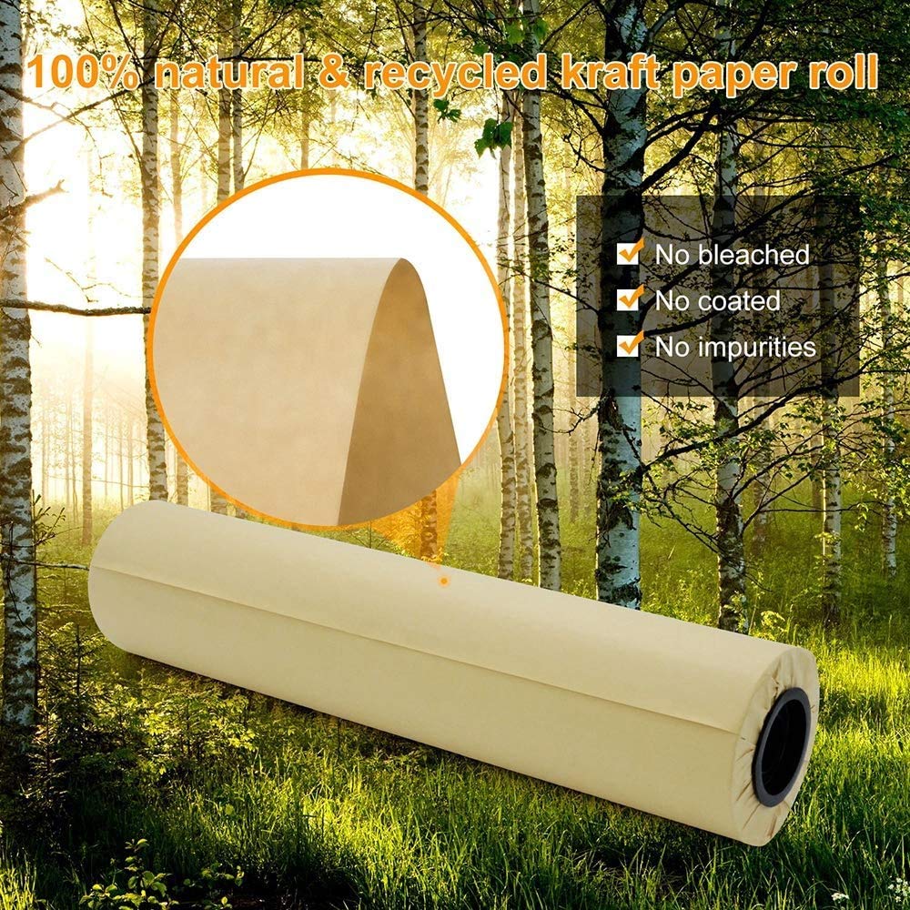 38cm Width Kraft Paper DIY Gift Wrapping Moving Supplies Craft Packing Roll,Length: 10m Light Brown
38cm Width Kraft Paper DIY Gift Wrapping Moving Supplies Craft Packing Roll,Length: 10m Light Brown