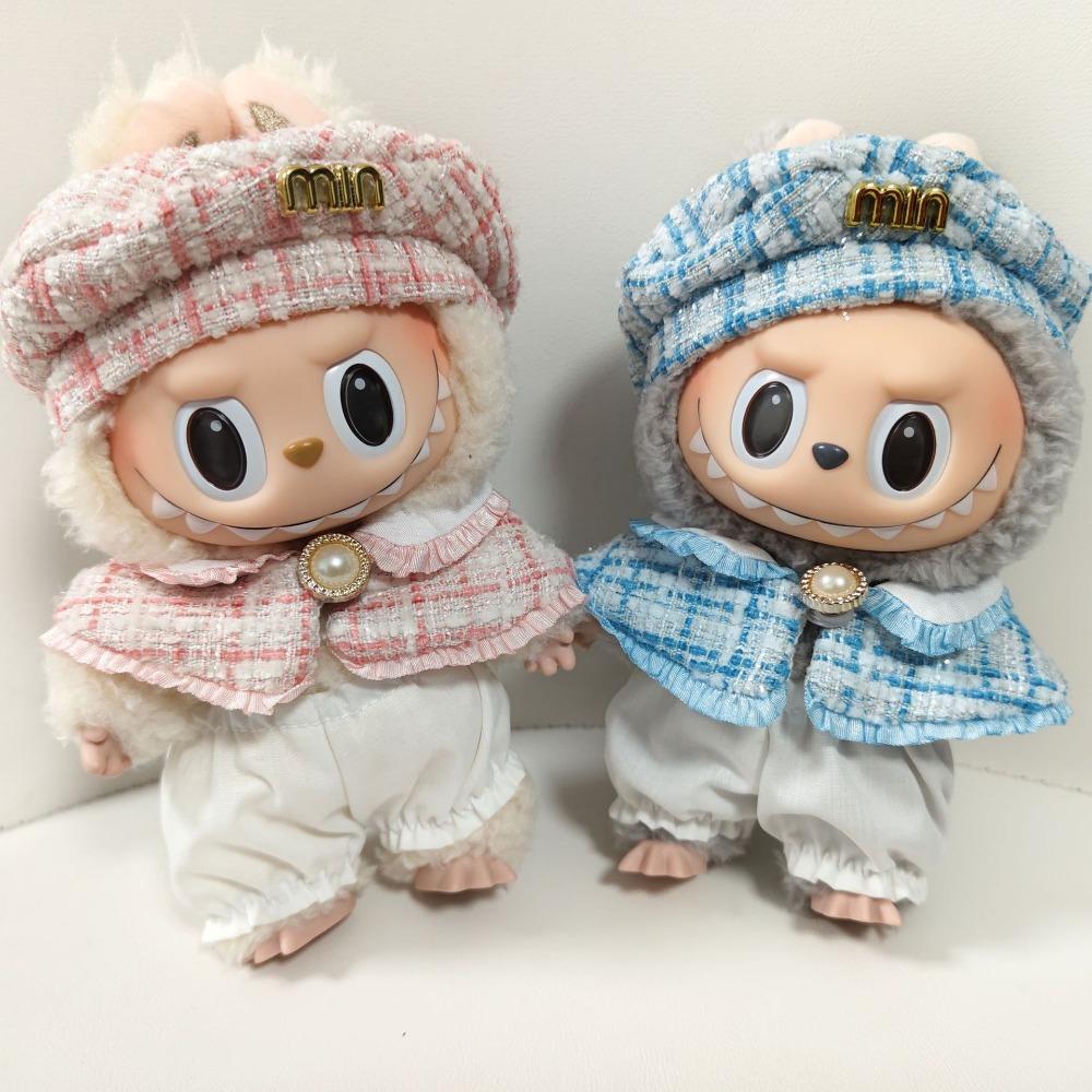 Dress Up 17cm Labubu Pendant Clothes Suspender Dress Plush Dolls Clothes Children Gift style 1
Dress Up 17cm Labubu Pendant Clothes Suspender Dress Plush Dolls Clothes Children Gift style 1