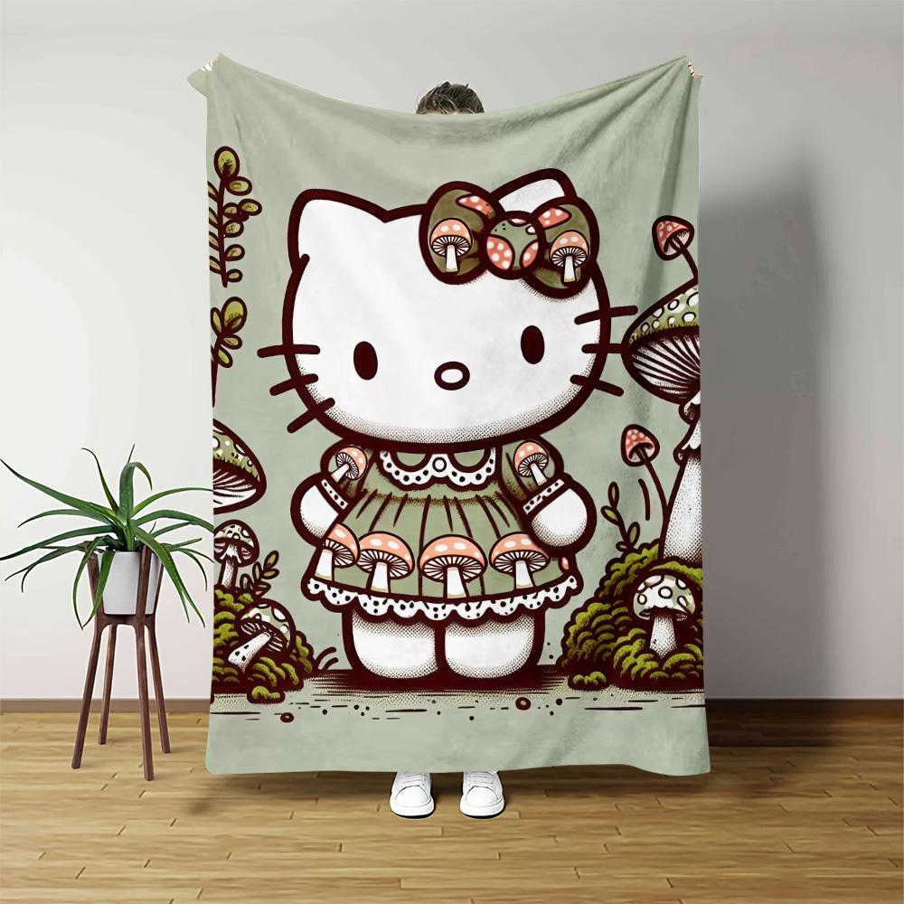 1pc Hello Kitty Mushroom Forest Flannel Blanket 2D Print Soft Warm Throw Blanket for Bedroom Living Room Camping Cozy Home Decor 75cmx90cm
1pc Hello Kitty Mushroom Forest Flannel Blanket 2D Print Soft Warm Throw Blanket for Bedroom Living Room Camping Cozy Home Decor 75cmx90cm