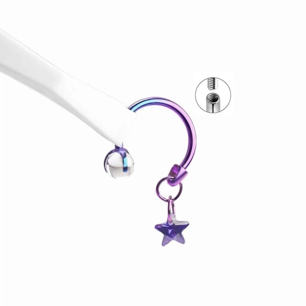 ASTM F136 Titanium Titanium Septum Barbell Crystal Ball Gradient Piercing Jewelry Summer Beach Style 5
ASTM F136 Titanium Titanium Septum Barbell Crystal Ball Gradient Piercing Jewelry Summer Beach Style 5