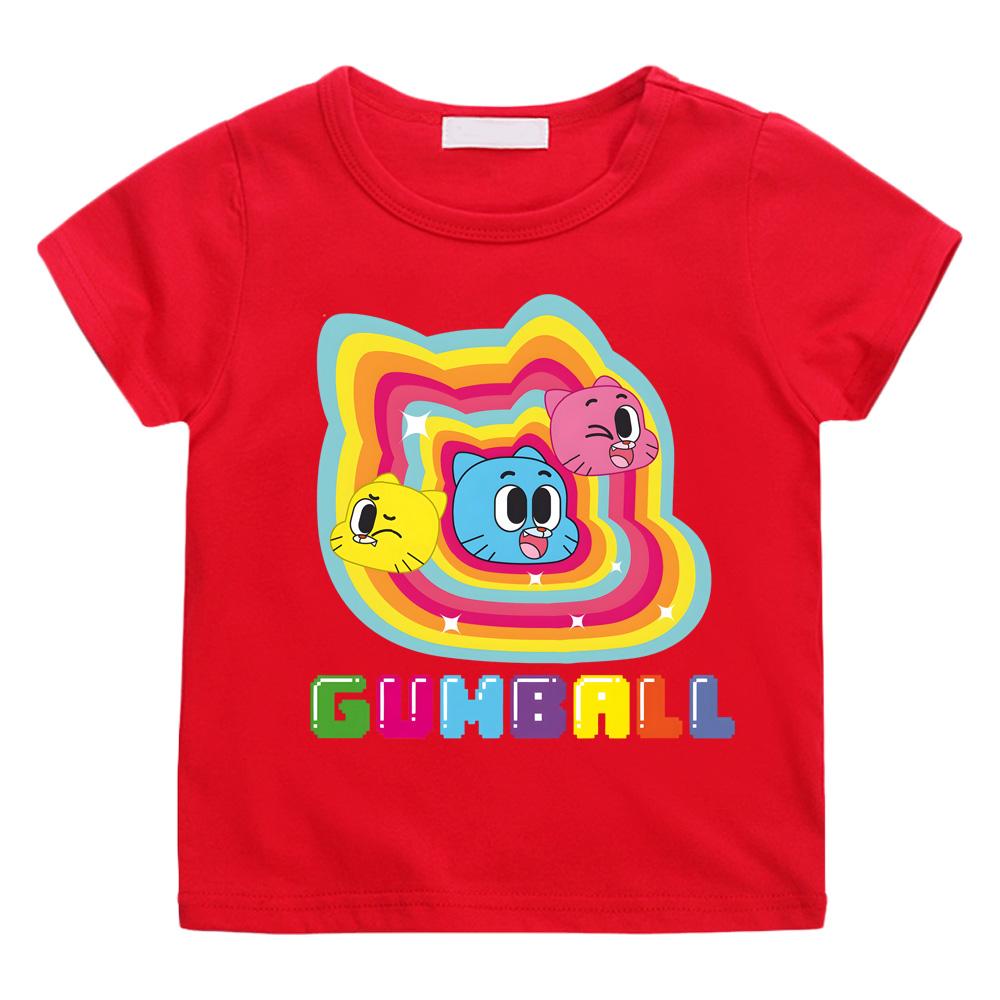 The Wonderfully Weird World of Gumball Children s Cartoon T-shirt High Quality Print Trend 100%Cotton Soft Tee-shirt summer Tops Anime T-shirt 100 червоний
The Wonderfully Weird World of Gumball Children s Cartoon T-shirt High Quality Print Trend 100%Cotton Soft Tee-shirt summer Tops Anime T-shirt 100 червоний
