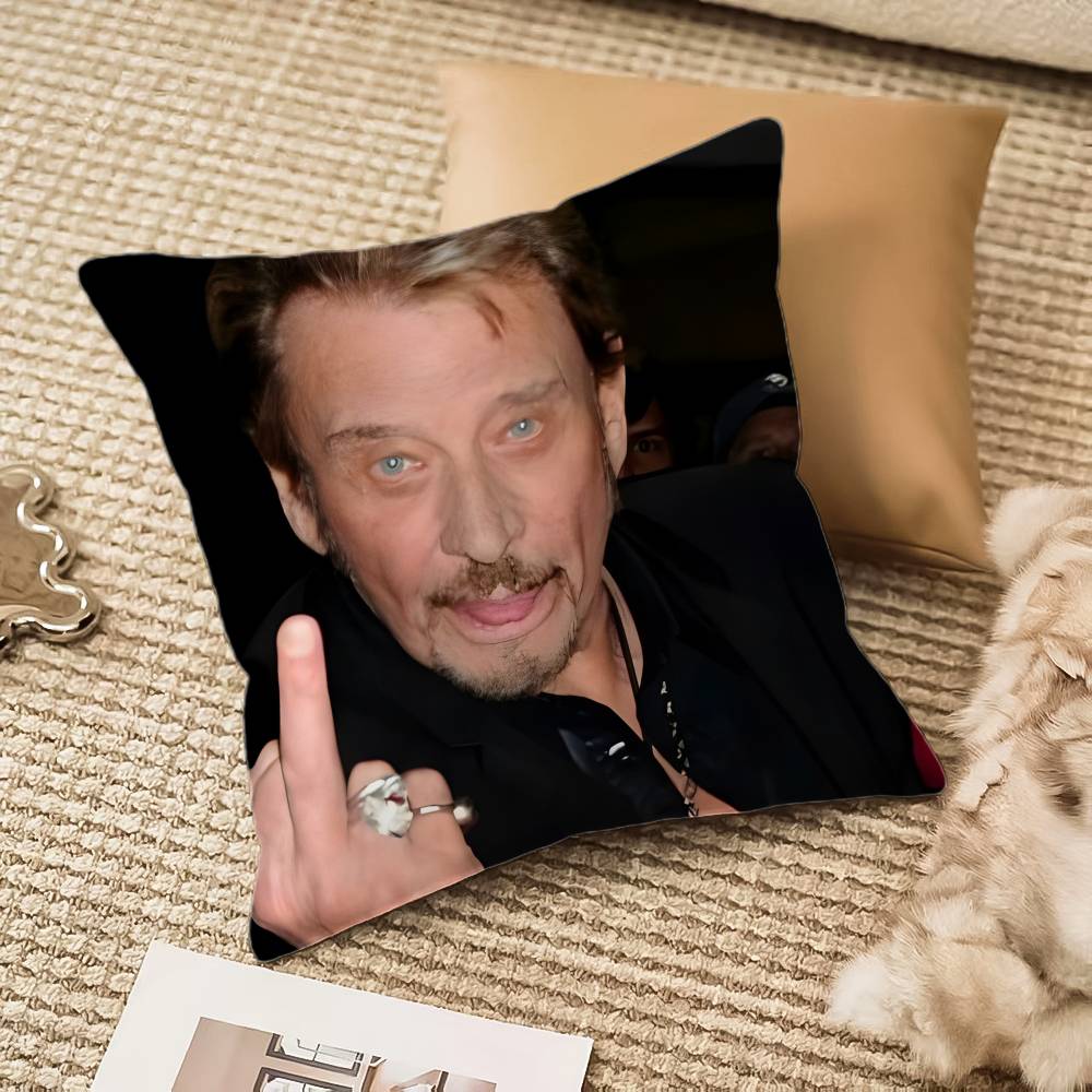 JJohnny HHallyday Pillow Case Antidustmite Pillowcase Invisible zipper silky plush Sofa 30X30cm
JJohnny HHallyday Pillow Case Antidustmite Pillowcase Invisible zipper silky plush Sofa 30X30cm