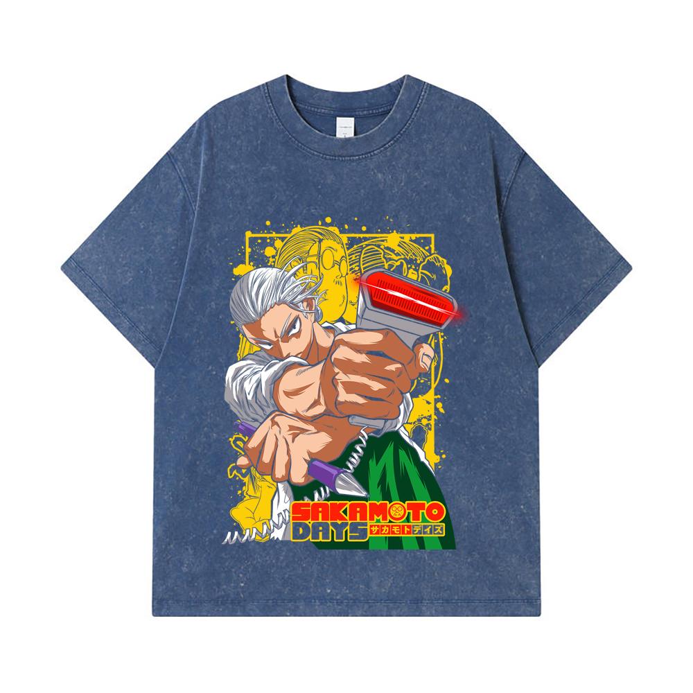 275 GSM Washed T-shirts 100% Cotton Sakamoto Days V4 Taro Print Unisex Heavy Cotton T Shirt 2XL королівський синій колір
275 GSM Washed T-shirts 100% Cotton Sakamoto Days V4 Taro Print Unisex Heavy Cotton T Shirt 2XL королівський синій колір