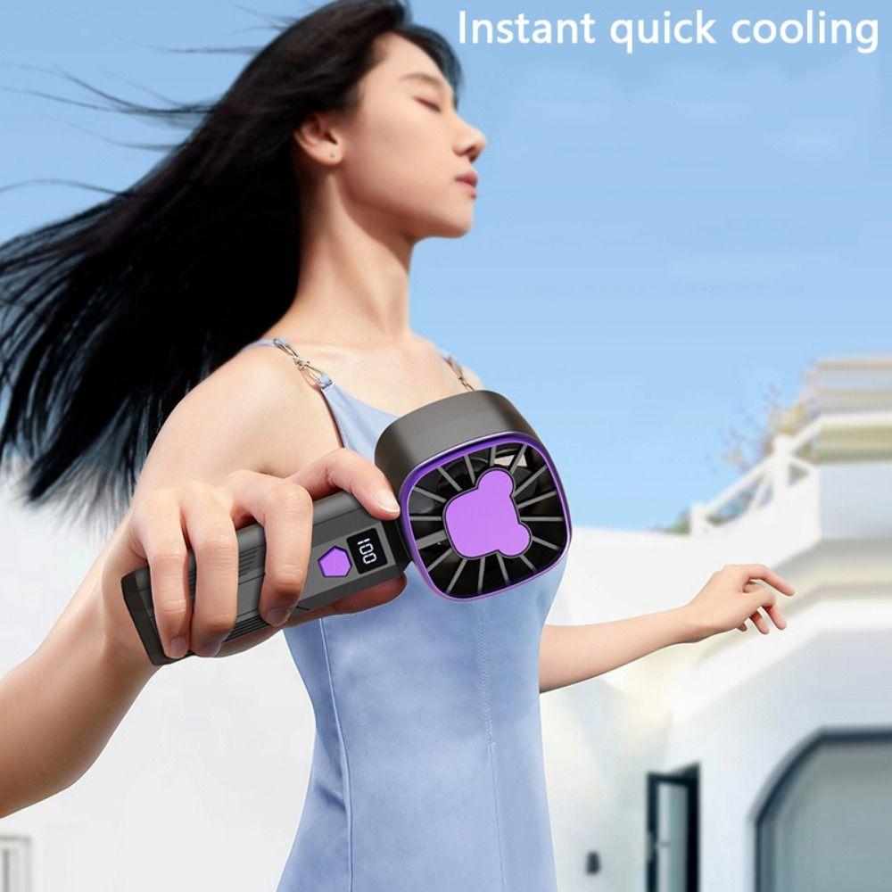 5 Speed Adjustable High-speed Mini Fan Rechargeable Small Electric Fan Outdoor світло-синій колір
5 Speed Adjustable High-speed Mini Fan Rechargeable Small Electric Fan Outdoor світло-синій колір