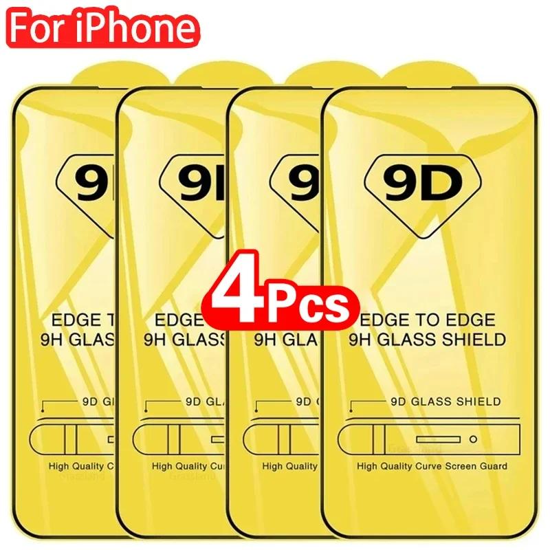 4 шт. 9D защитная пленка для экрана для iPhone 15 14 13 12 11 Pro Max защитное стекло для iPhone XR XS Max 7 8 полное покрытие закаленное стекло
4 шт. 9D защитная пленка для экрана для iPhone 15 14 13 12 11 Pro Max защитное стекло для iPhone XR XS Max 7 8 полное покрытие закаленное стекло