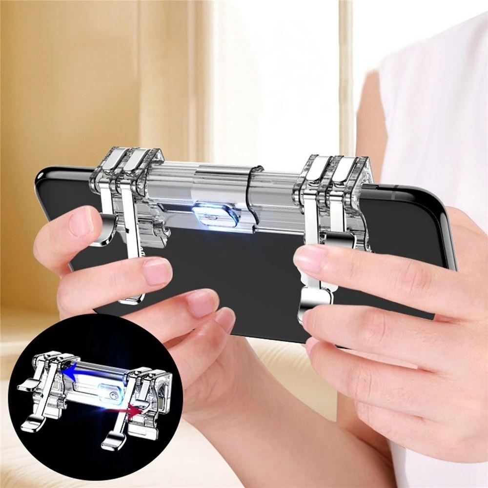 Accessories L1/R1 Key Aim Button Controller Triggers Joysticks Mobile Phone Game Gaming Trigger
Accessories L1/R1 Key Aim Button Controller Triggers Joysticks Mobile Phone Game Gaming Trigger