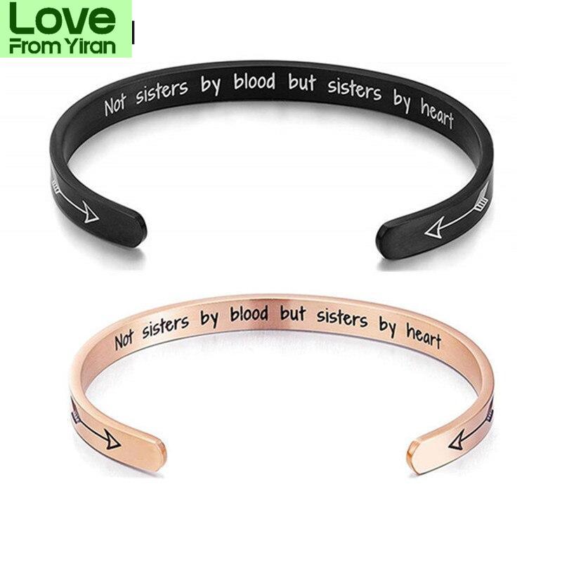 Дружба з нержавіючої сталі Sisters Bracelets Best Friends Cuff Bracelet Bangle Women Fashion Jewelry рожевий колір золота
Дружба з нержавіючої сталі Sisters Bracelets Best Friends Cuff Bracelet Bangle Women Fashion Jewelry рожевий колір золота