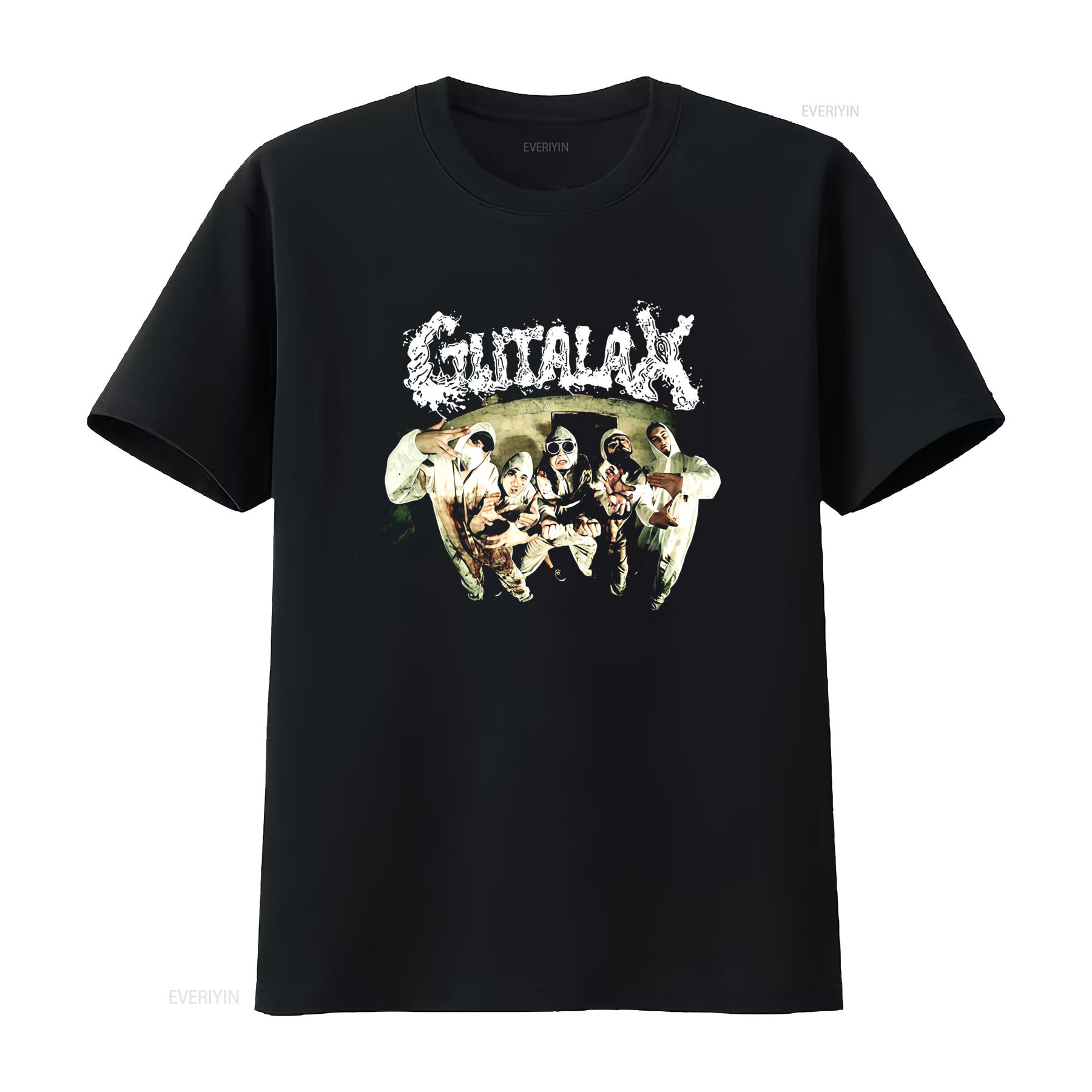 2024 Vintage Gutalax Band Concert T Shirt Black All Sizes Funny Design for Rock Fans vintage Washed homme Comfortable Unisex 4XL
2024 Vintage Gutalax Band Concert T Shirt Black All Sizes Funny Design for Rock Fans vintage Washed homme Comfortable Unisex 4XL