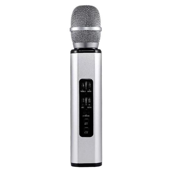 K6 Wireless Microphone High Fidelity Noise Cancelling Sensitive Bluetooth-compatible 5.0 Karaoke Condenser Microphone for Live Show серебряный
K6 Wireless Microphone High Fidelity Noise Cancelling Sensitive Bluetooth-compatible 5.0 Karaoke Condenser Microphone for Live Show серебряный