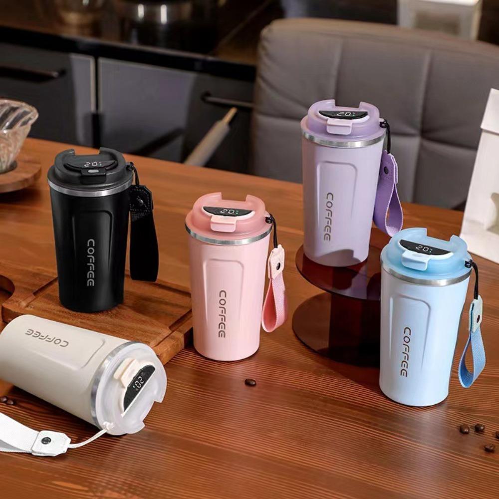 510ml Stainless Steel Smart Coffee Tumbler with Portable Rope Coffee Insulated Cup Water Cup Kids фіолетовий
510ml Stainless Steel Smart Coffee Tumbler with Portable Rope Coffee Insulated Cup Water Cup Kids фіолетовий