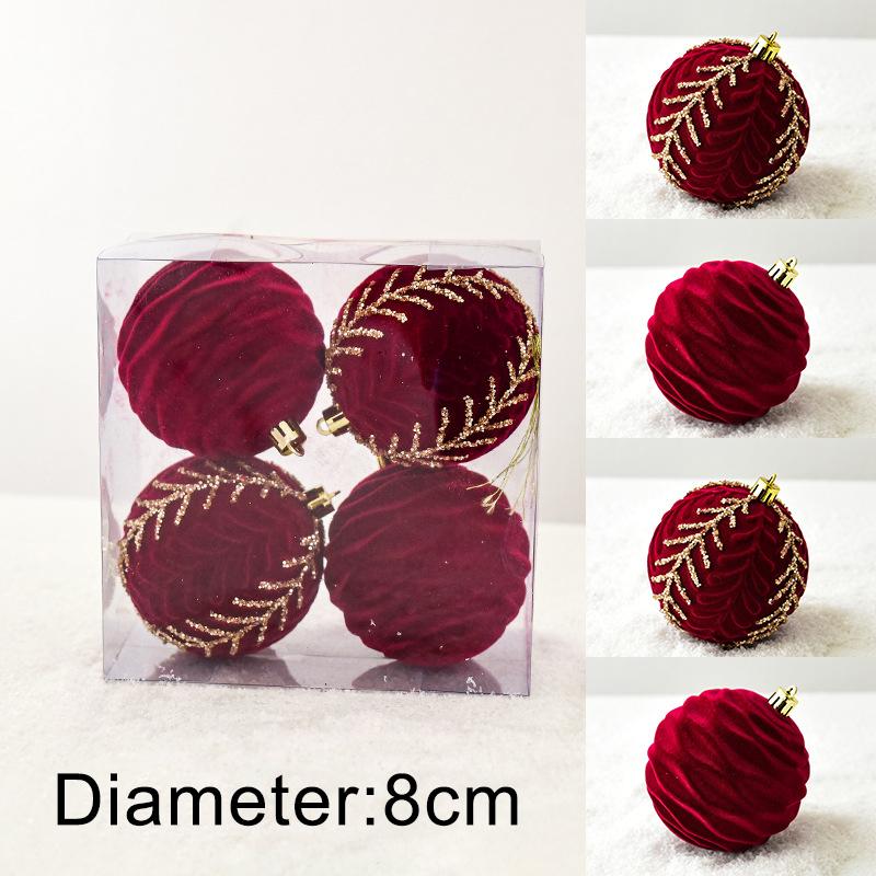 4 шт./набір великих різдвяних кульок прикраси червоні ялинкові висячі підвіски різдвяні прикраси для дому Navidad новорічний подарунок 8cm-B
4 шт./набір великих різдвяних кульок прикраси червоні ялинкові висячі підвіски різдвяні прикраси для дому Navidad новорічний подарунок 8cm-B