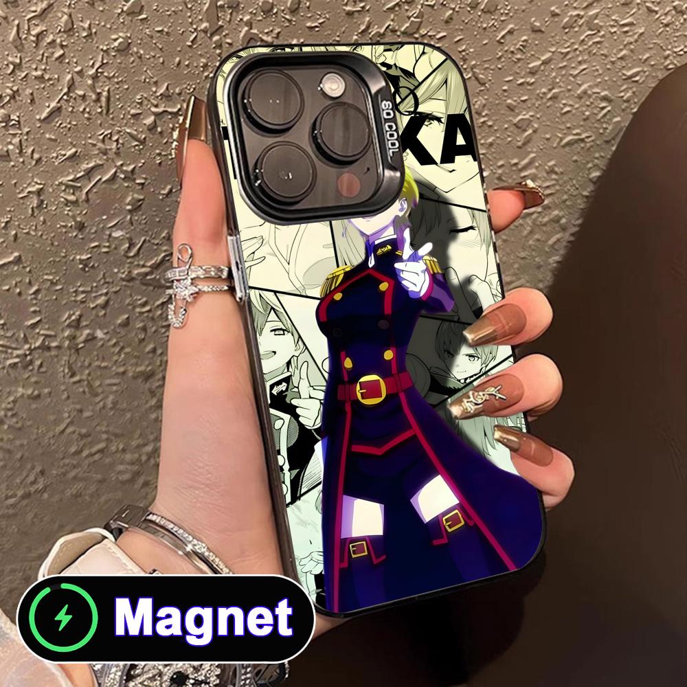 Mato seihei no slave Tenka Izumo Translucent MagSafe Mobile Phone Case for iPhone 17 16 15 14 13 12 11 Air Pro Max Plus Colorful iPhone 11
Mato seihei no slave Tenka Izumo Translucent MagSafe Mobile Phone Case for iPhone 17 16 15 14 13 12 11 Air Pro Max Plus Colorful iPhone 11