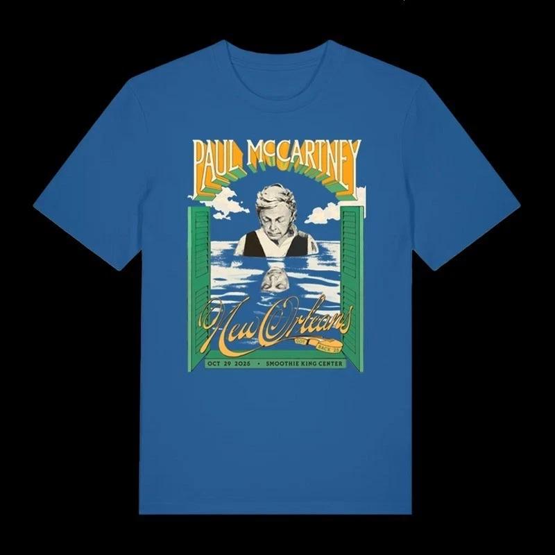 Paul McCartney New Orleans Heavy Cotton Blue S-5XL T Shirt US083 2XL
Paul McCartney New Orleans Heavy Cotton Blue S-5XL T Shirt US083 2XL