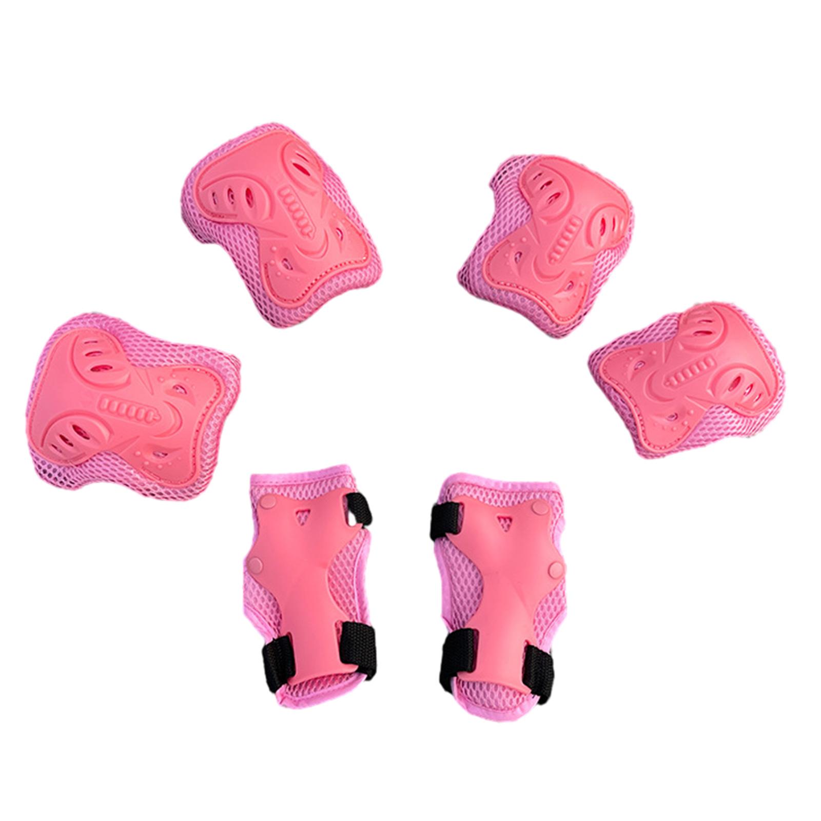 Kids Outdoor Sports Protective Gear Set Knee Pads Elbow Pads Wrist Guards for Roller Skating, Cycling, Bike Riding 1 розовый
Kids Outdoor Sports Protective Gear Set Knee Pads Elbow Pads Wrist Guards for Roller Skating, Cycling, Bike Riding 1 розовый