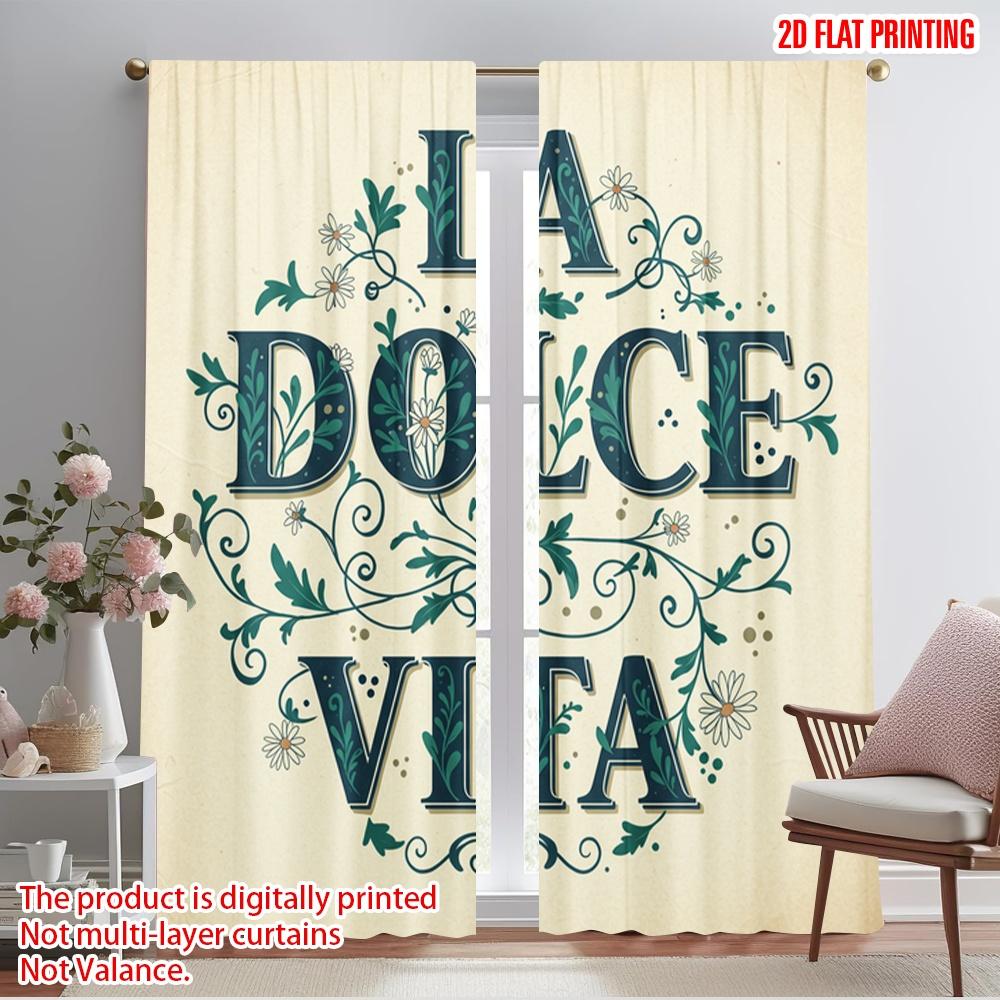 2 шт. 2D плоская печать Занавески для окон La Dolce Vita_Ткань без электричества Для семейной вечеринки Использование для фотобудок и мероприятий 52.50×116.00 CM 2pcs
2 шт. 2D плоская печать Занавески для окон La Dolce Vita_Ткань без электричества Для семейной вечеринки Использование для фотобудок и мероприятий 52.50×116.00 CM 2pcs
