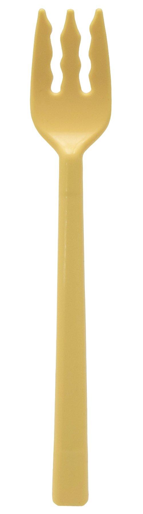 Okabe Western Tableware Flex Silicone Fork, Large, Yellow, FX-12
Okabe Western Tableware Flex Silicone Fork, Large, Yellow, FX-12
