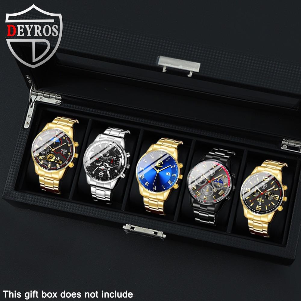 5 Pieces/set of Business Men s Watch Set Simple Casual Quartz Watch Pointer Alloy Dial Men Watch Set Is The IdealChoice forGifts No
5 Pieces/set of Business Men s Watch Set Simple Casual Quartz Watch Pointer Alloy Dial Men Watch Set Is The IdealChoice forGifts No