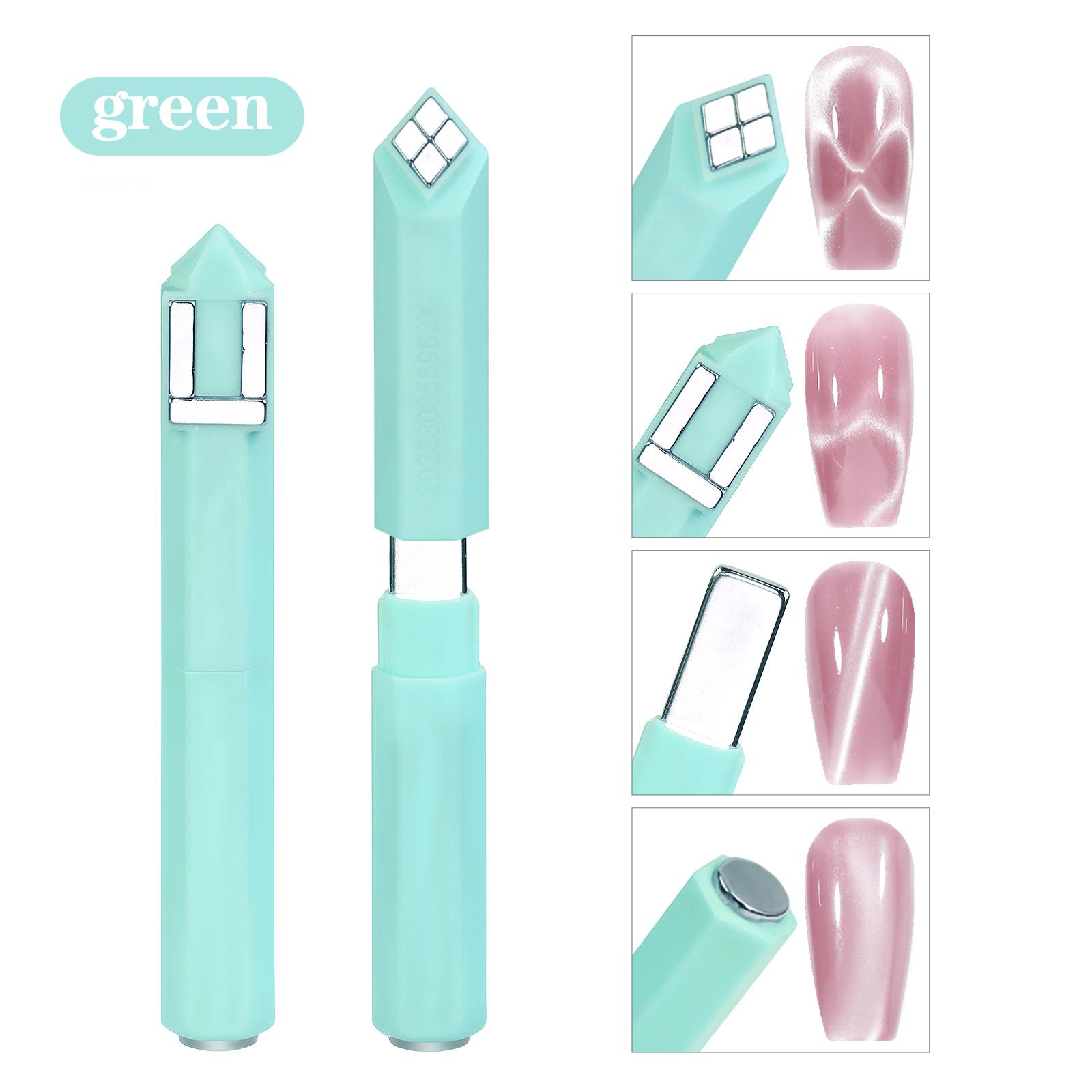4 in 1 Strong Magnetic Multi-functional Nail Magnet Tool Pens for Cat Eye Effect 3D Four-leaf Clover Pattern for Salon DIY Manic зелёный
4 in 1 Strong Magnetic Multi-functional Nail Magnet Tool Pens for Cat Eye Effect 3D Four-leaf Clover Pattern for Salon DIY Manic зелёный