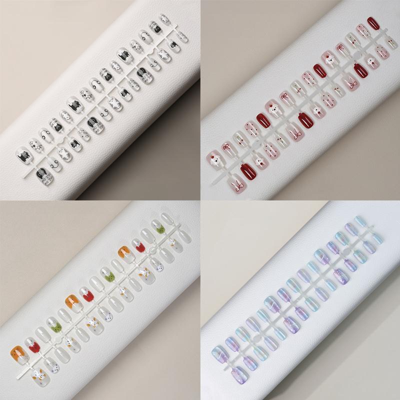 30Pcs Long False Nails Wearable Fake Nails Full Cover Detachable Press On Nails Diy Girls Nail Tips
30Pcs Long False Nails Wearable Fake Nails Full Cover Detachable Press On Nails Diy Girls Nail Tips