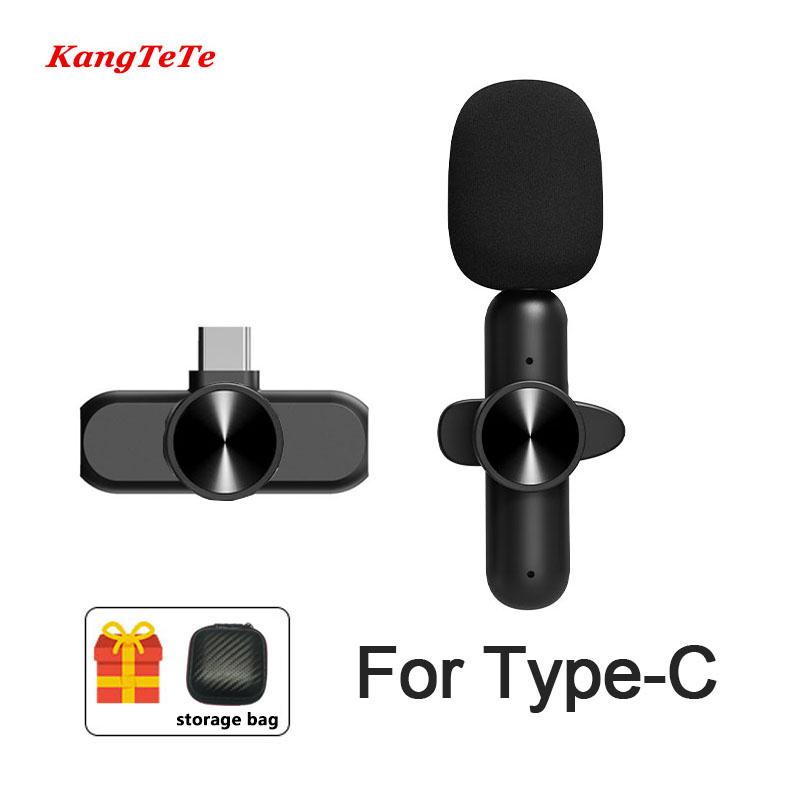 Wireless Lavalier Microphone Portable Mini Mic Noise Reduction Audio Video Recording For iPhone Android Gaming Live Broadcast
Wireless Lavalier Microphone Portable Mini Mic Noise Reduction Audio Video Recording For iPhone Android Gaming Live Broadcast