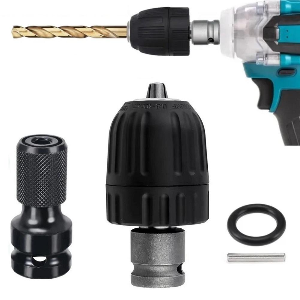 Keyless Drill Chuck Set 0.8-10mm Electric Wrench Conversion Head Keyless Drill Chuck With Socket Adapter China Mainland
Keyless Drill Chuck Set 0.8-10mm Electric Wrench Conversion Head Keyless Drill Chuck With Socket Adapter China Mainland
