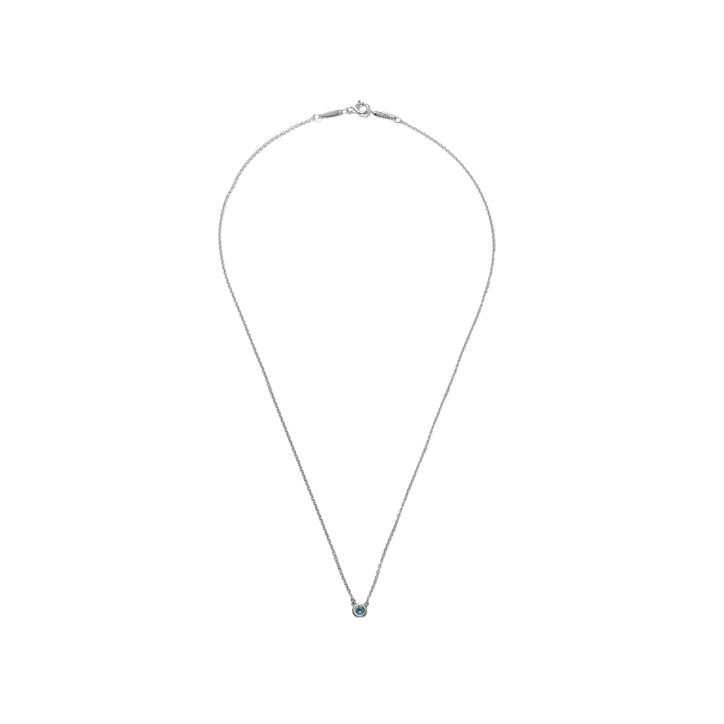 Tiffany & Co. Elsa Peretti® Fashion Gem 925 Silver Necklace Women necklace 60017926 Box+Shopping Bag
Tiffany & Co. Elsa Peretti® Fashion Gem 925 Silver Necklace Women necklace 60017926 Box+Shopping Bag