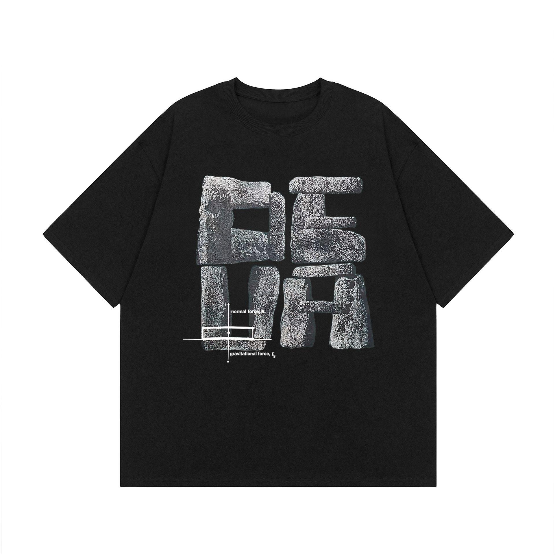 Summer s New American Streetwear Brand s Heavyweight Pure Cotton T-shirt with Letter-printed Short-sleeved Loose Half-sleeve 4XL
Summer s New American Streetwear Brand s Heavyweight Pure Cotton T-shirt with Letter-printed Short-sleeved Loose Half-sleeve 4XL