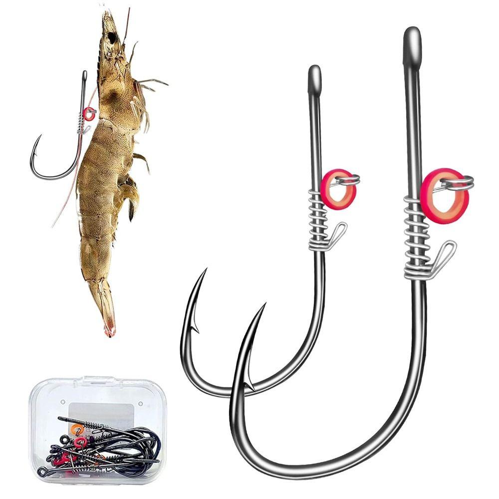 Single Hook Fishing Fixed Hooks Hanging Spring Barbed Fishhook Live Shrimp Fishing Hooks Live Bait 3
Single Hook Fishing Fixed Hooks Hanging Spring Barbed Fishhook Live Shrimp Fishing Hooks Live Bait 3