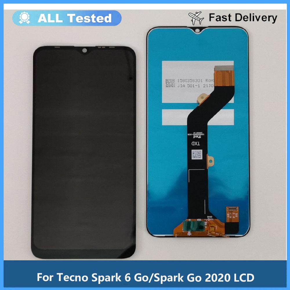 LCD Screen and Digitizer Full Assembly For Tecno Spark 6 Go KE5j KE5k
LCD Screen and Digitizer Full Assembly For Tecno Spark 6 Go KE5j KE5k