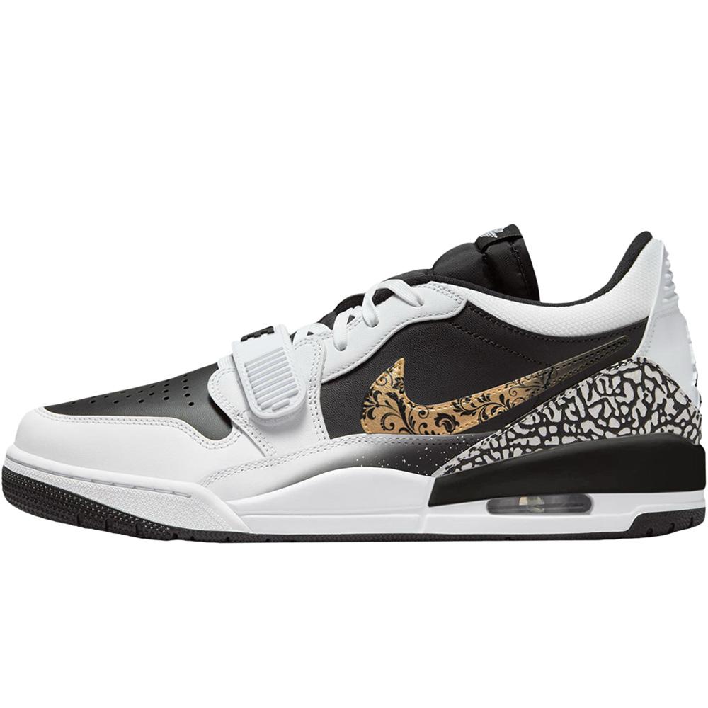 Jordan Legacy 312 LOW Phantom Night Gilded Abrasion Resistant Low top Vintage Basketball Shoes Unisex Black White Gold CD7069-111(Team307-) 40
Jordan Legacy 312 LOW Phantom Night Gilded Abrasion Resistant Low top Vintage Basketball Shoes Unisex Black White Gold CD7069-111(Team307-) 40