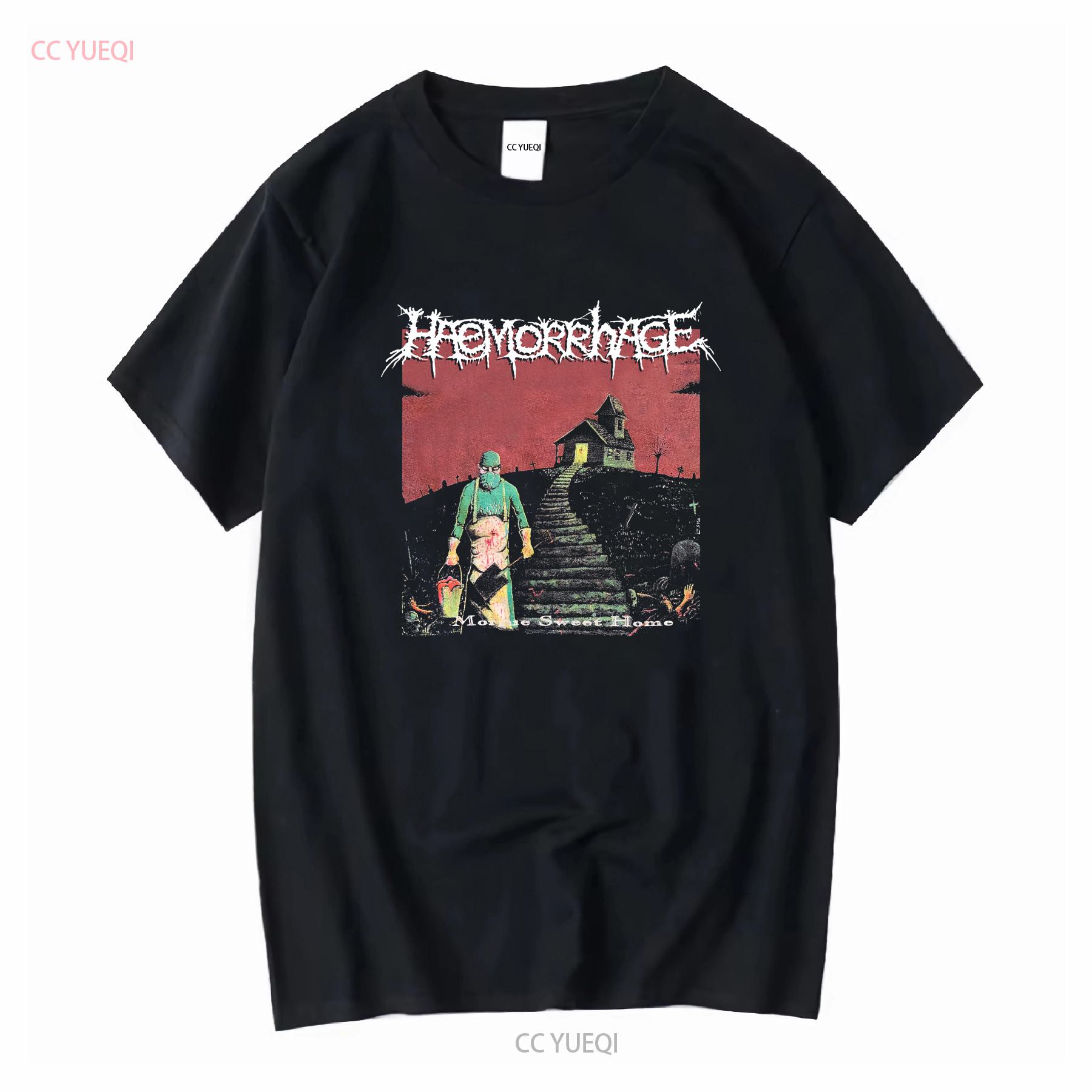 New Popular Haemorrhag Black T Shirt Cotton Full Size S 5XL YG168 vintage Washed homme Breathable Stylish Soft fashion 4XL
New Popular Haemorrhag Black T Shirt Cotton Full Size S 5XL YG168 vintage Washed homme Breathable Stylish Soft fashion 4XL
