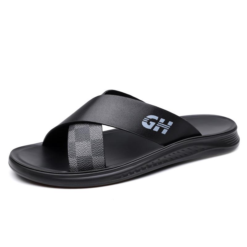 Slippers men s summer new high-end out beach home wear-resistant dad leisure European station tide brand cool slippers 44
Slippers men s summer new high-end out beach home wear-resistant dad leisure European station tide brand cool slippers 44