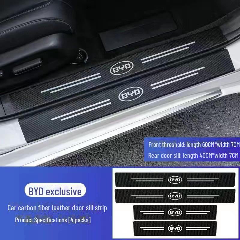 Наклейки з логотипом на поріг автомобільних дверей із захистом від подряпин: Захисні накладки на багажник та педалі 1-piece Thickened Trunk
Наклейки з логотипом на поріг автомобільних дверей із захистом від подряпин: Захисні накладки на багажник та педалі 1-piece Thickened Trunk