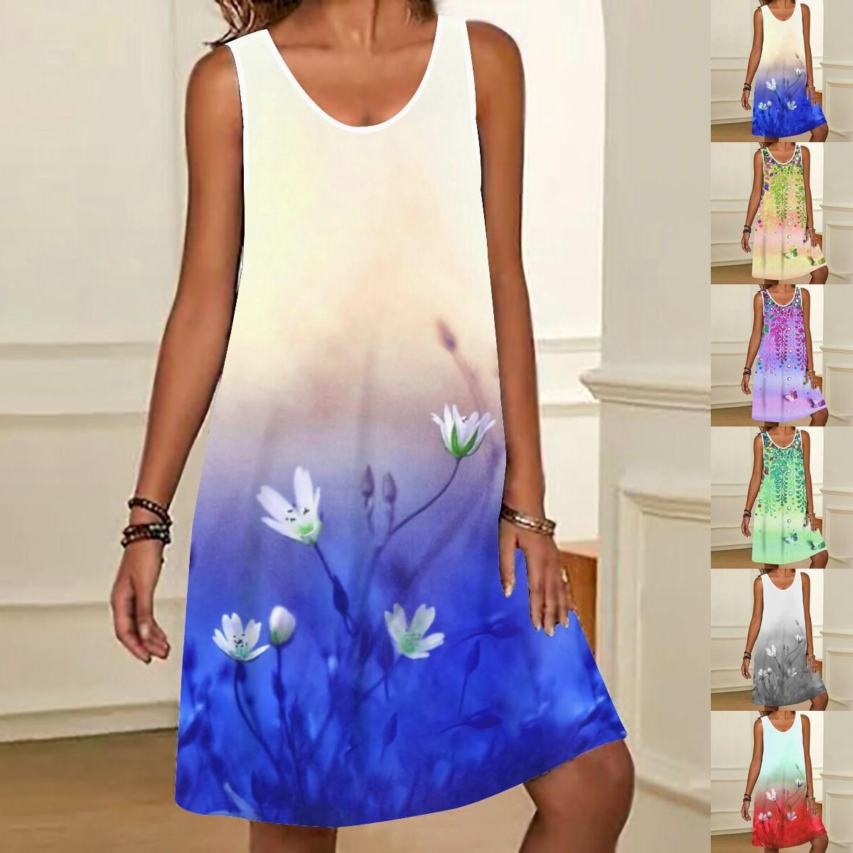 Лето 2023, новое модное женское платье с принтом, повседневное платье S-2XL
Лето 2023, новое модное женское платье с принтом, повседневное платье S-2XL