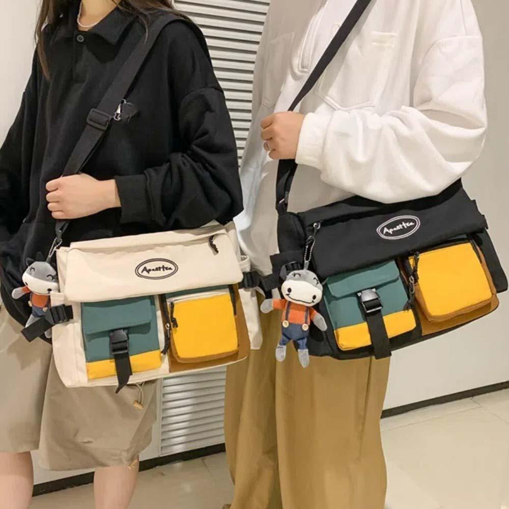 Adjustable Strap Men s Crossbody Bag Nylon Outdoor Shoulder Pouch Harajuku Messenger Bag Outdoor Black Without Pendant
Adjustable Strap Men s Crossbody Bag Nylon Outdoor Shoulder Pouch Harajuku Messenger Bag Outdoor Black Without Pendant