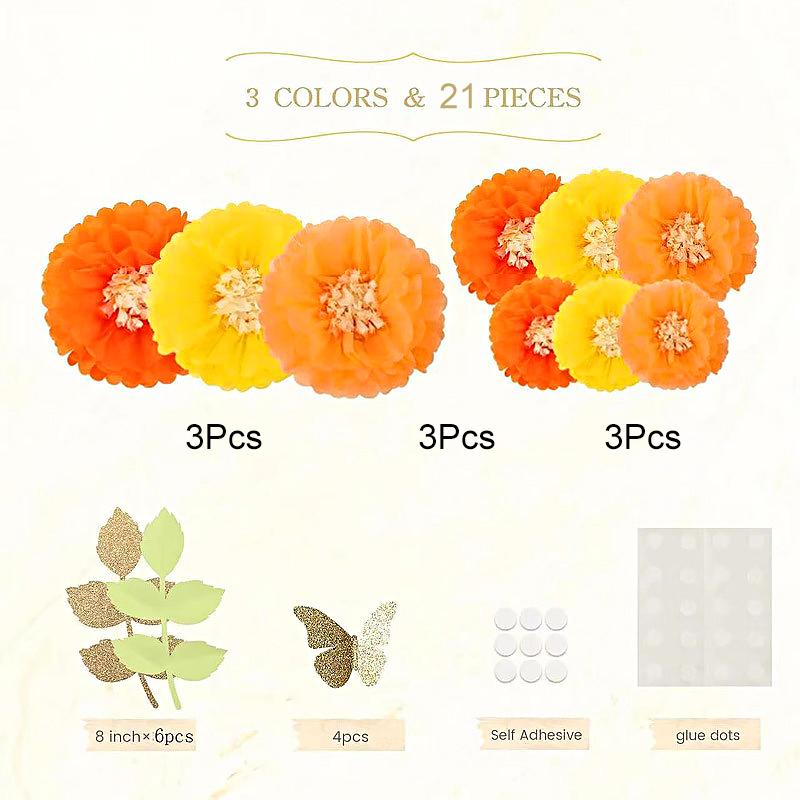 Wall Simulation Flower Decor Christmas Paper Flower Art Crafts Valentine s Day Multiple Options Available помаранчевий
Wall Simulation Flower Decor Christmas Paper Flower Art Crafts Valentine s Day Multiple Options Available помаранчевий