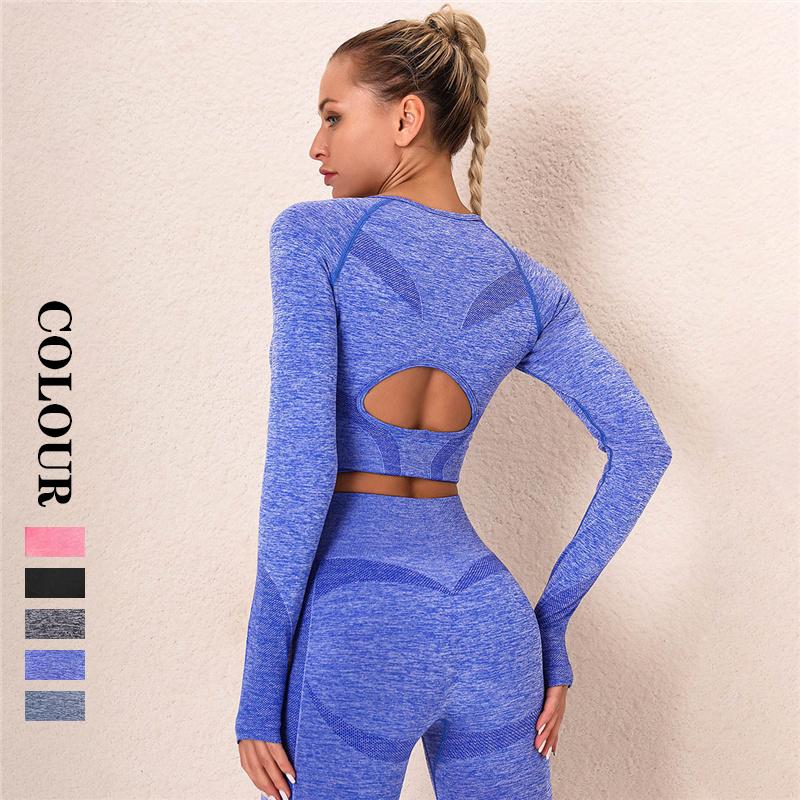 Бесшовные йога наборы Nessaj 2 PCs Длинные рукава Рубашки Push Up Leggings Тренажерный зал Наборы Запуск Костюмы Тренировки Фитнес Наборы
Бесшовные йога наборы Nessaj 2 PCs Длинные рукава Рубашки Push Up Leggings Тренажерный зал Наборы Запуск Костюмы Тренировки Фитнес Наборы