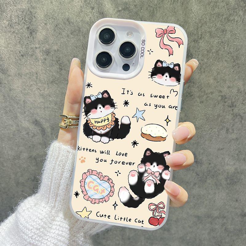 Silver Cartoon Anime Bow Cat Case for Apple 12/13/14/15/16 ProMax - Drop-proof, Hard Shell iPhone 16 Plus
Silver Cartoon Anime Bow Cat Case for Apple 12/13/14/15/16 ProMax - Drop-proof, Hard Shell iPhone 16 Plus