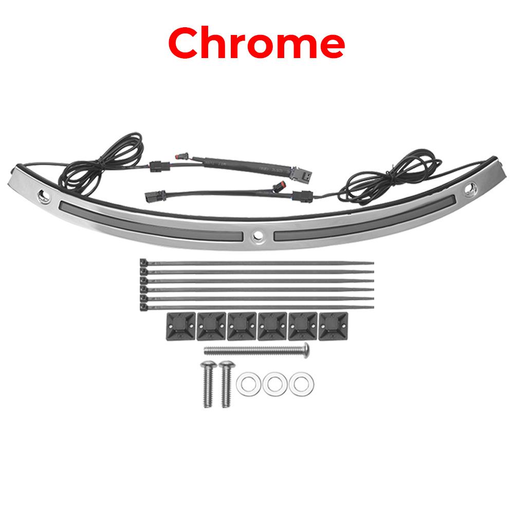 Motorcycle Part Front Windshield Fairing LED DRL/Turn Light Fits For Harley Touring Electra Glide Ultra Limited FLHTK 2014-2024
Motorcycle Part Front Windshield Fairing LED DRL/Turn Light Fits For Harley Touring Electra Glide Ultra Limited FLHTK 2014-2024