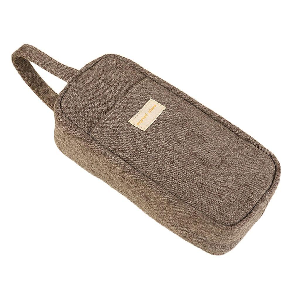 Large Capacity Pen Bag Solid Color Pen Storage Pouch Pencil Box School Office Supplies коричневий
Large Capacity Pen Bag Solid Color Pen Storage Pouch Pencil Box School Office Supplies коричневий